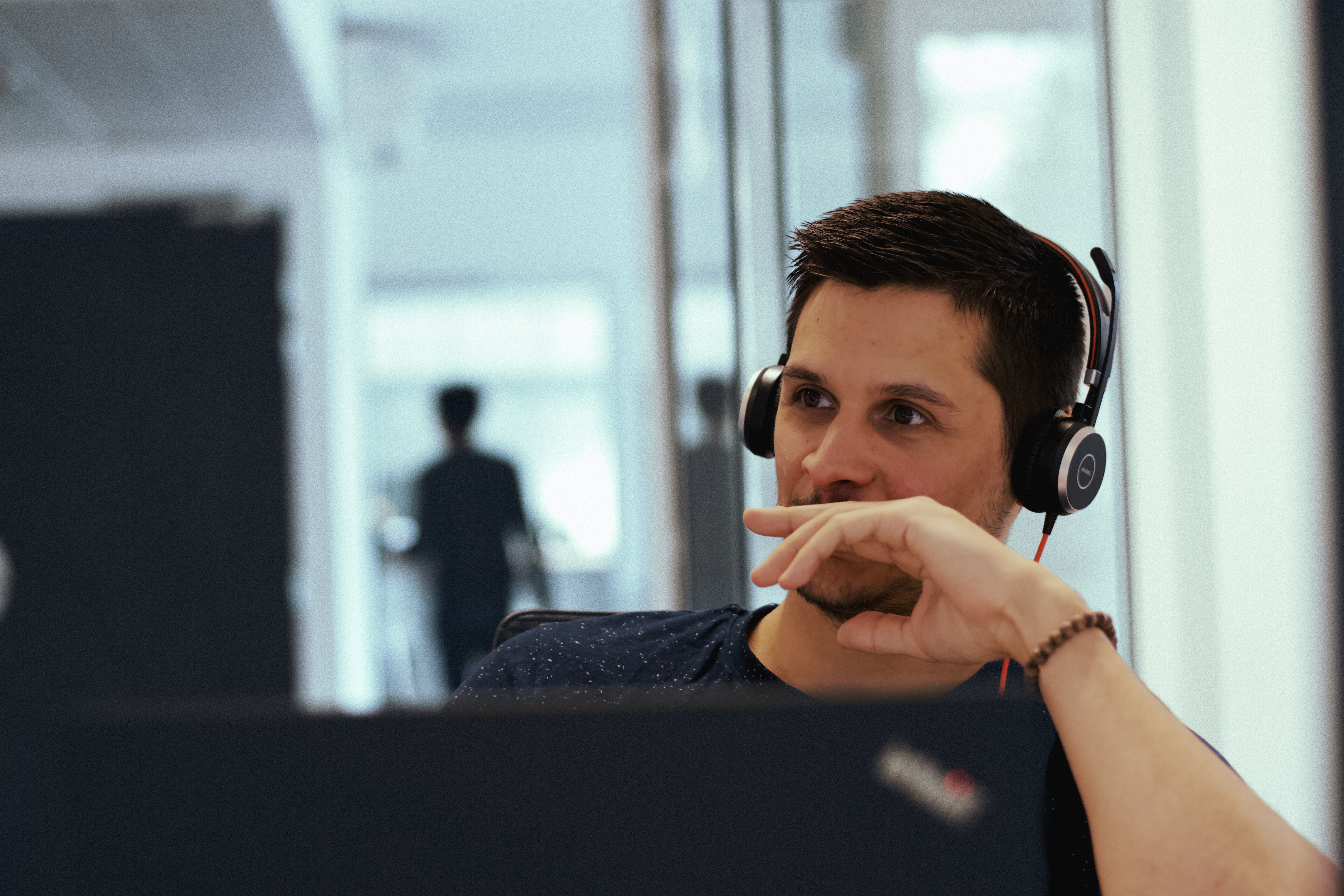 Image d'un collaborateur du centre de services