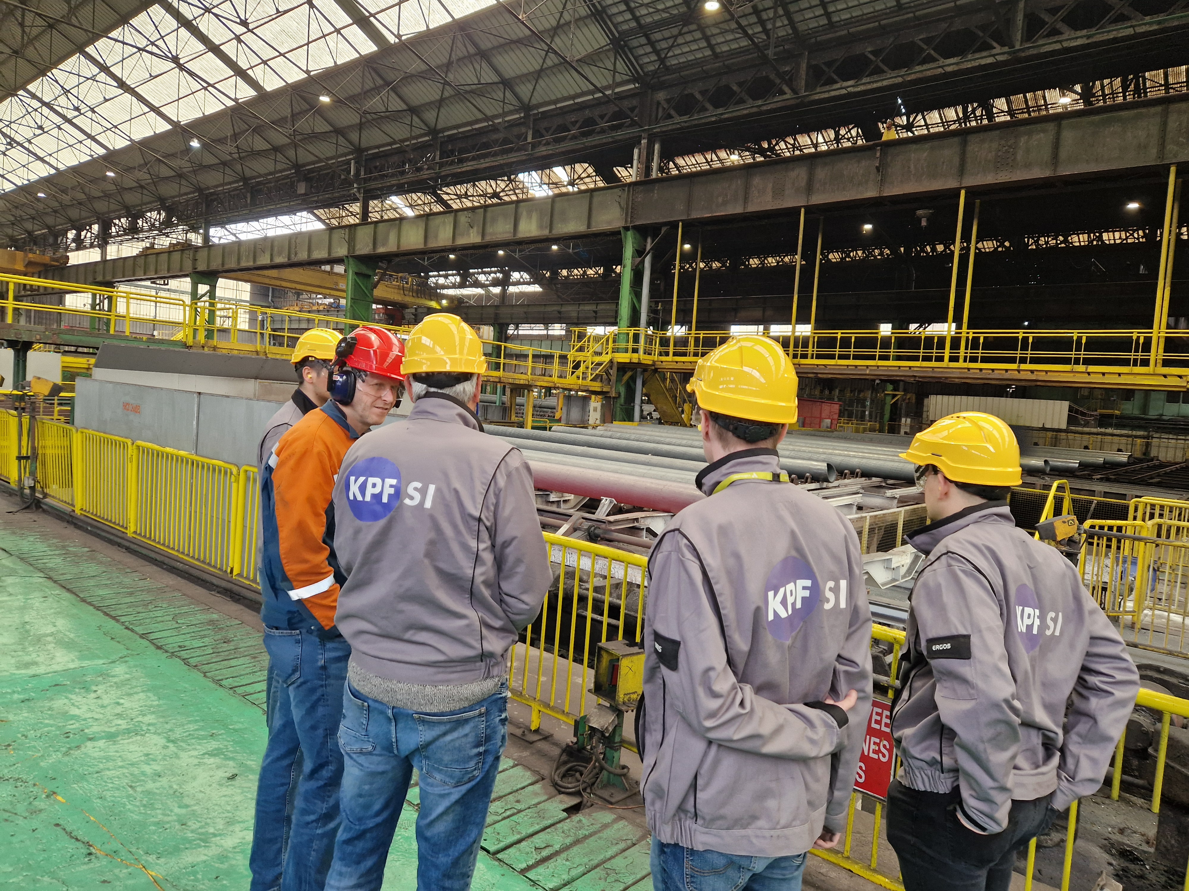 En proximité sur site de production